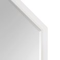 thumbnail image 4 of Kate and Laurel Hogan Framed Octagon Wall Mirror, White 24x36, 4 of 8