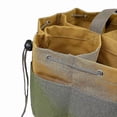 thumbnail image 2 of parachute bag small parts bag multifunction canvas kit hydropower worker maintenance tools pack garden hardware tool organizer bag with drawstr greenf, 2 of 2