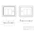 thumbnail image 3 of Arcade game coin door panel for dual coin acceptors, Jamma - Mame - Pinball - NEW, 3 of 3