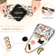 thumbnail image 2 of FORMRS Womens Shoulder Bag with Chain Strap Clutch Purse Cute Tote Handbag, Flowers Pattern, 2 of 7