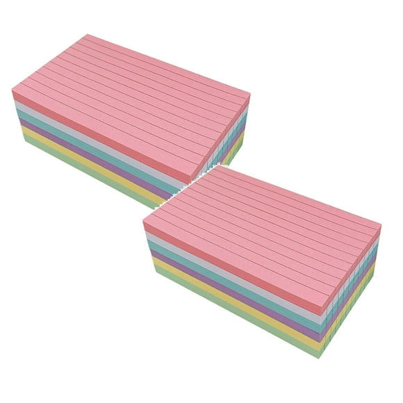 WHEANG 300 Count Colored Index Cards 3 X 5 Inch Ruled Index Cards Cards College Ruled For School College And Home Organization Study To Do List Note Cards