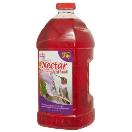 Pennington Ready-to-Use Hummingbird Nectar, 64 oz (The Best Hummingbird Food)