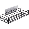 thumbnail image 1 of Bewildely Estante de almacenamiento sin perforaciones, estante de baño, baño, cocina, resistente, para colgar en la pared, cesta de almacenamiento de Almacenamiento y organización del hogar Bewildely HA023208-00, 1 of 6