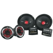 Pair Memphis Audio SRXP62CV2 SRX Pro 6.5" 250w Component Car Speakers w/ LED