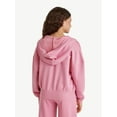 thumbnail image 2 of Justice Girls Rib Detail Hoodie, Sizes XS - XLP, 2 of 8