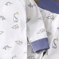 thumbnail image 6 of CAUYDY 2T-5T Child Girls Pjs Baby Sleepwear Fall Winter Long Sleeve T-Shirt and Elastic Pants 2Pcs Soft Set Little Kid Clothing Toddler Outfits for Girl Sizes 2-3 Years,Blue, 6 of 7