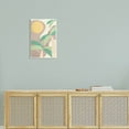 thumbnail image 2 of Geometric Palm Tree Summer Botanical & Floral Graphic Art Unframed Art Print Wall Art, 2 of 6