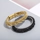 thumbnail image 2 of Brazalete de Acero Doble Capa Minnieouse Decoración de Mano Oro, 2 of 6