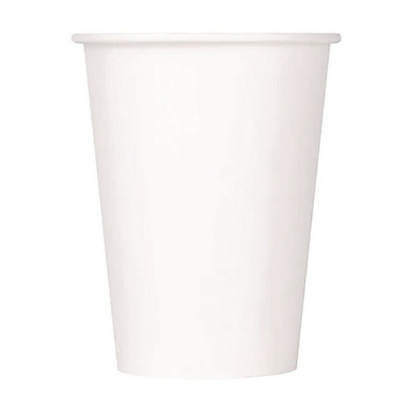 Karat C-KCP12W 12 oz. Double Poly Paper Cold Cups - White (1000/Carton)
