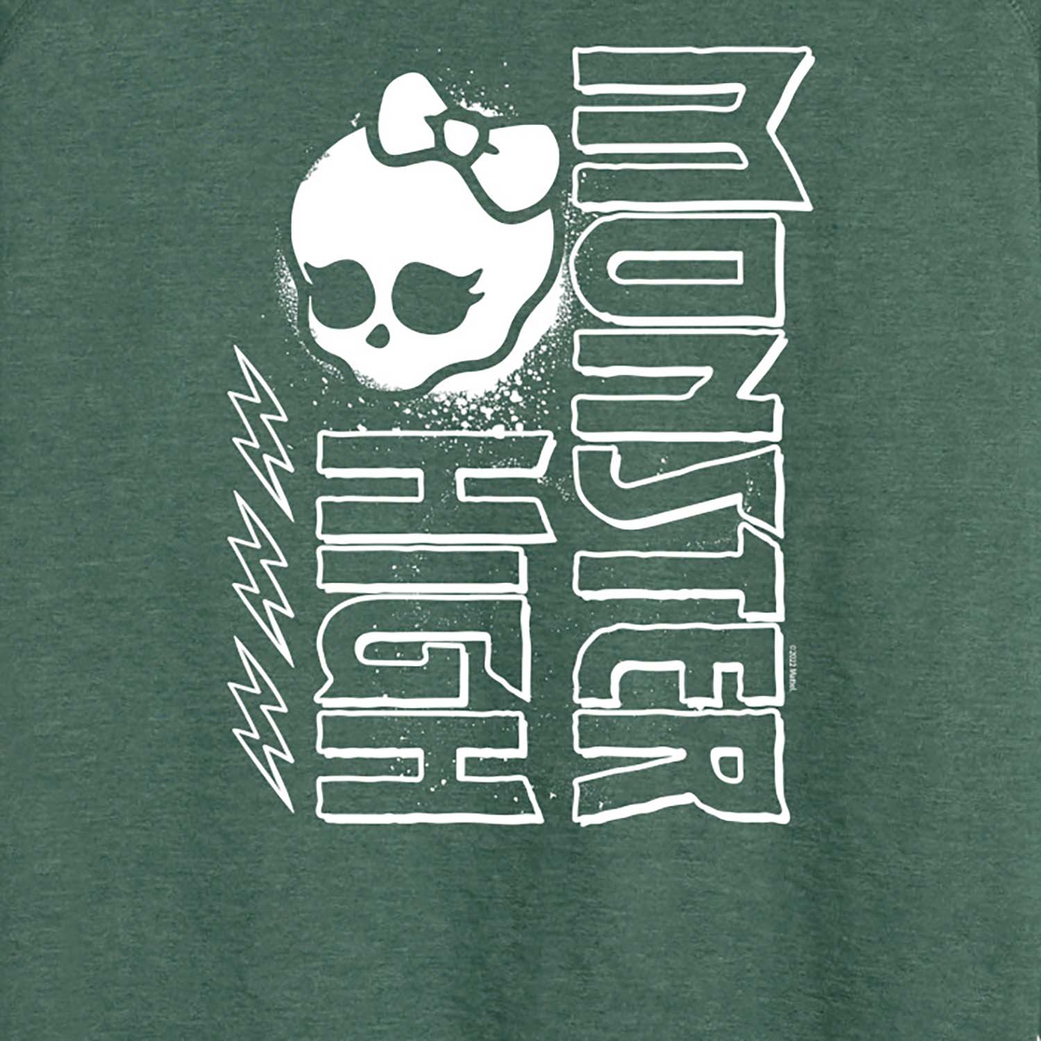 Monster High - Monster High Splatter - Women's Lightweight French Terry Long Sleeve Shirt