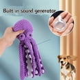 thumbnail image 3 of Dog Toys with Squeakers, Octopus-Shaped Stuffed Interactive Toy for Large Dogs, Soft Pet Toys , Companion-Toy for Aggressive Chewers, Green, 3 of 5