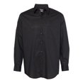 thumbnail image 1 of Van Heusen Chemise Homme Col Pointu en Broadcloth, L, Noir, 1 of 2