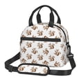 thumbnail image 1 of Fotbe Retro Squirrel Bolsa de Almuerzo con Estampado, Lonchera Aislada, Contenedores de Comida Reutilizables Tipo Cooler a Prueba de Fugas, 1 of 7