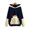 Dark Blue, variant on Ladies Quarter Zip Sweatshirt Oversized Workout Sweatshirt Women Top M Women Hoodie Full Zip Thin Knit Sweater for Cute Cat Printed Hoodies Fall Sweaters For Teens Blue M