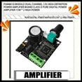 thumbnail image 4 of sanitation Power for Amplifier Board 2x15W Audio Amp Module Speaker Music Equipment, 4 of 6