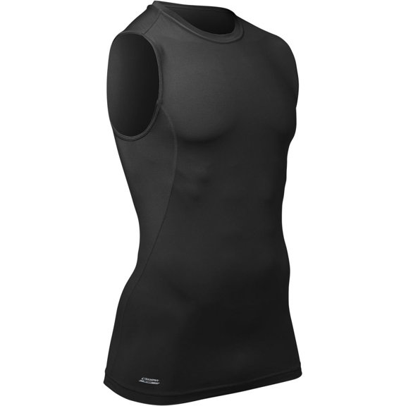Champro Men's Sleeveless Compression Shirt Black XL