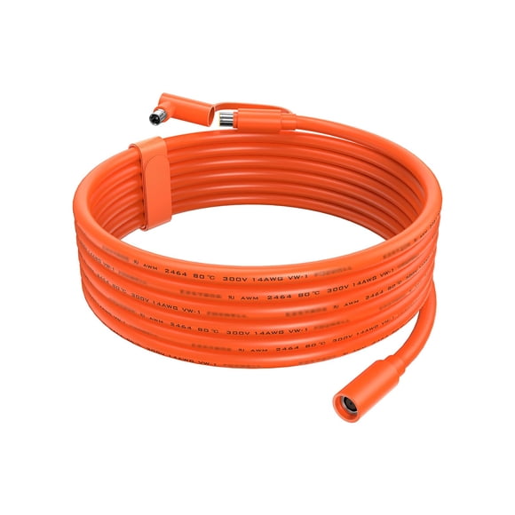 Tonton DC 8mm Extension Cable, DC7909 Solar Panel Cable with DC8020 Connector, 20Ft 6M 14AWG 8mm Male to Female Plug for BLUETTI, Aker, GZ Yeti, Jack
