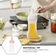 thumbnail image 5 of 3 unids 280ml de la cocina Condimento Squeeze Bottles para cocinar BBQ Salsas Vestidos, 5 of 5
