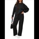 thumbnail image 3 of Traje de Dos Piezas para Mujer: Sudadera de Larga y Pantalón de Otoño. Traje Informal. Negro M, 3 of 10