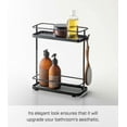 thumbnail image 2 of Yamazaki Home Shower Caddy - Three Sizes, Black, Steel, Small, Supports 13.2 pounds, Water Resistant, No Assembly, 2 of 4