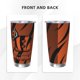 thumbnail image 3 of Taza térmica duradera de acero inoxidable 304 con tapa y pajita con temática del equipo de fútbol de Bengals Taza térmica de acero inoxidable de 20 oz Taza para automóvil Adecuada para bebidas frías, 3 of 8