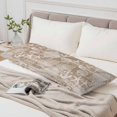 thumbnail image 6 of Brown Anchor Nautical Body Pillow Cover 20 x 54 Inch Decorative Pillow Cover Coastal Beach Coral Starfish Lumbar Pillowcase Seasonal Rectangle Cushion Case for Couch Sofa Bed Living Room, 6 of 9
