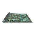 thumbnail image 2 of Ahgly Company Indoor Rectangle Abstract Light Blue Modern Area Rugs, 5' x 8', 2 of 4