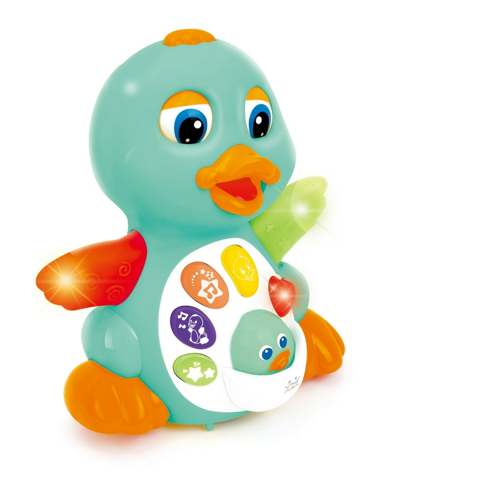 Hola Light Up Dancing and Singing Duck Toy Musical and Educational Toy