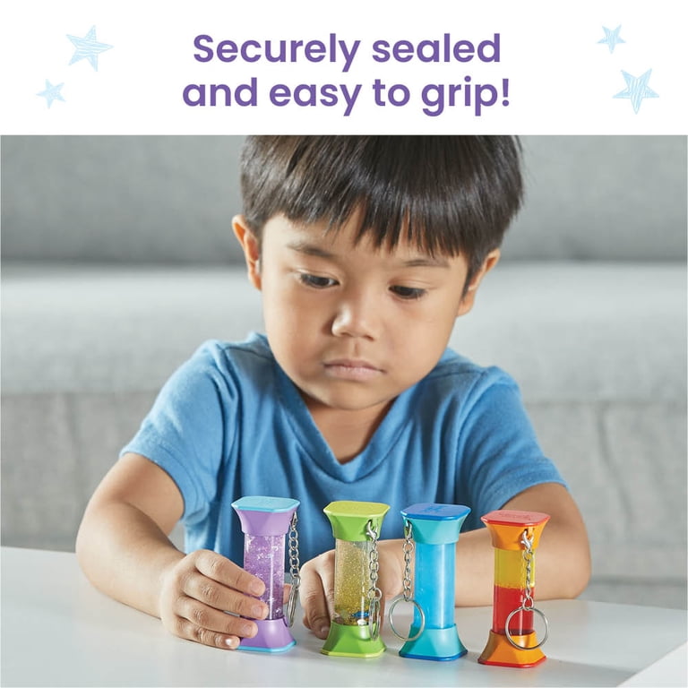 Soothing Sensory Tubes Set of 4 with Keychains photo 6