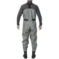 thumbnail image 5 of Bassdash 3D Boot Foot Game Wader Heather Grey Ultra High Strength PVC Fishing Hunting Chest Waders for Men, 5 of 13