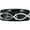 Black, variant on Tungsten Jesus Fish Ring