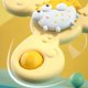 thumbnail image 2 of Suction Cup Rotating Toys Flower Smooth Edge Interesting Strong Suction Rotating Children Toy 3 Heads Yellow 1.4oz, 2 of 3