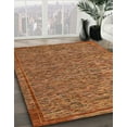 thumbnail image 2 of Ahgly Company Indoor Square Abstract Red Abstract Area Rugs, 4' Square, 2 of 6