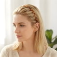 thumbnail image 4 of 6 PCS Plastic Headbands with Teeth, Non-Slip Zig Zag Hair Hoops for Women & Girls, Stylish Hair Accessories, 4 of 6