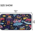 thumbnail image 3 of GZHJMY Kitchen Rugs,Christmas Nutcracker Non Slip Washable Cushioned Carpets Polyester AntiFatigue Comfort Porch Floor Mat Doormat Christmas Decoration, 39"x20", 3 of 7