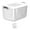 12.5KG White, variant on veasfak Grain Rice Storage Container Airtight Rice Storage Bin for Cereal Flour Nuts 12.5KG White