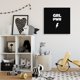 thumbnail image 2 of Cuadros Decorativos Jr Poder femenino en negro Canvas, 2 of 2