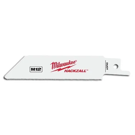 Milwaukee 49-00-5424 M12 Hackzall Blade-Duct 5Pk