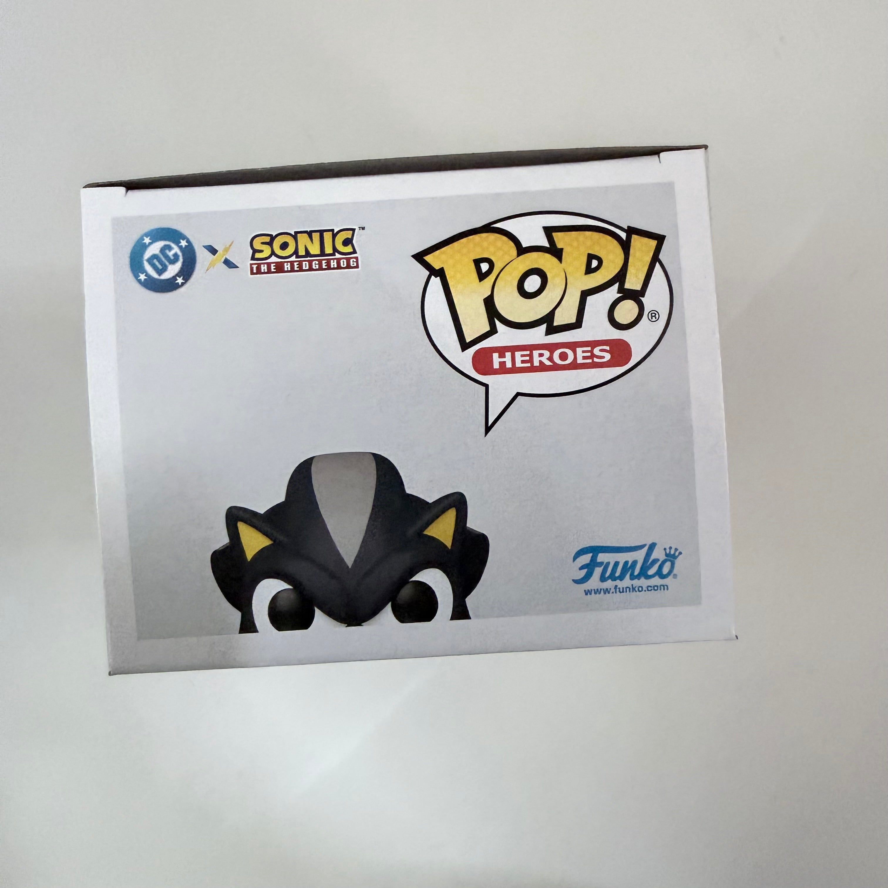 Funko POP! Heroes: DC x Sonic #591 Shadow as Batman & Protector