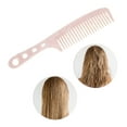 thumbnail image 5 of Unique Bargains 1 Pc Long Handle Hair Comb White Acetate Sheet, 5 of 5