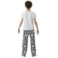 thumbnail image 5 of FORMRS Kids Pajama Pants with Pockets Size 6-8Y Boys Lounge Sleep Bottoms, Cute Llamas Pattern, 5 of 8