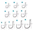 thumbnail image 5 of Soumake 100Pcs Circle Fishing Catfish Hooks Thick Sharp Portable Strong Carbon Steel Sharp Fish Tools for Sea, 5 of 8