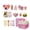 Pink, variant on Strawberry Pudding Toy, Pretend Play Kitchen Accessories, Simulation Snack Pudding Snack Outside Parts, Princess Play Food Tea Time Toys, Early Education Role Playing Feeding Toys