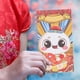 thumbnail image 2 of 6 sobres rojos del año 2025, para el Año de la Serpiente China, para el Festival de Primavera, Hong Bao rojo de Año Nuevo para bodas y cumpleaños, 2 of 7