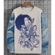 thumbnail image 5 of Sudadera con estampado de pulpo en 3d para hombre, jersey de cuello redondo, suave y holgado, camiseta de manga larga de gran tamaño, otoño, 5 of 5
