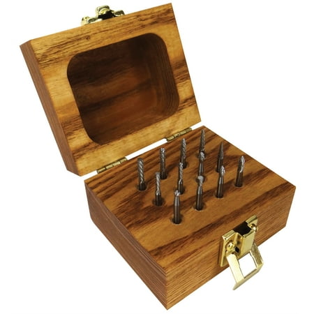 

KnKut 12 Piece Carbide Burr Set with 1/8in. Shanks