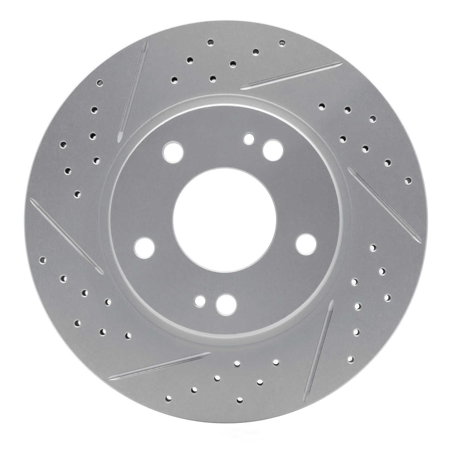 Dynamic Friction Company 830-72034L DFC Geoperformance Rotor - Drilled and Slotted