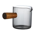 thumbnail image 3 of Tasse à Mesurer en Verre Résistante à la Chaleur Pichet à Mousser le Lait Carafe Petit Verre à Lait Style F 100ml, 3 of 9