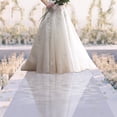 thumbnail image 2 of 65FT x 3FT Silver Mirrored Floor Runner Aisle Runner Carpet for Wedding Party Birthday Restaurant Decoration, 2 of 8
