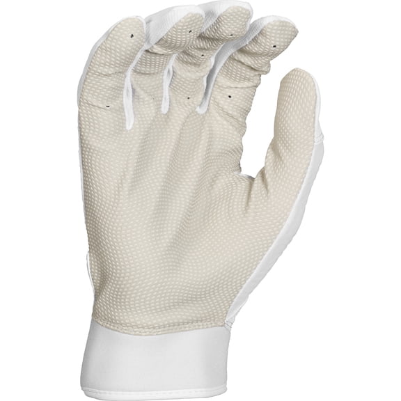 Easton Fundamental 2.0 Fastpitch Softball Youth Batting Gloves | White/White | Youth Small